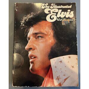 Vintage "Illustrated Elvis" Soft Cover‎ Pict Book W.A Harbinson 1976 Rock N Roll